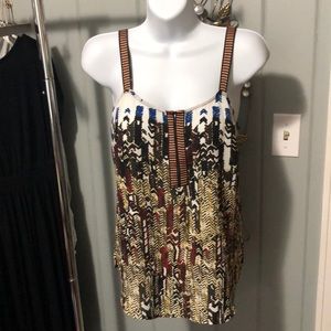 Daniel Rainn print tank size XS